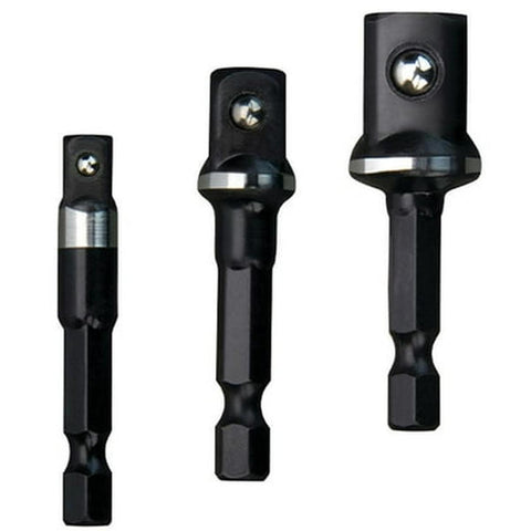 Shockwave Hex Shank Socket Adapter Set