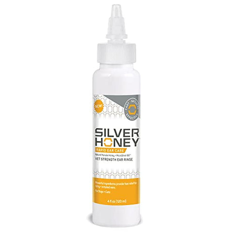 Silver Honey Rapid Ear Care Vet Strength Ear Rinse