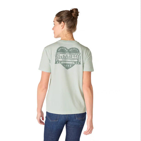 Womens' Irvine Relaxed Heritage Heart T-Shirt 107534