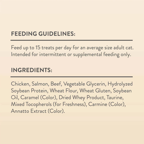 Snack Stacks Made with Real Chicken, Salmon and Beef Cat Treats, 3.2 oz