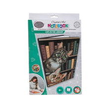 Cats in the Library Crystal Art Notebook Kit CA-60176 Box