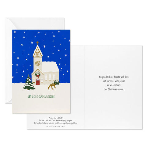Let Us Be Glad Boxed Christmas Cards 1DSH1205