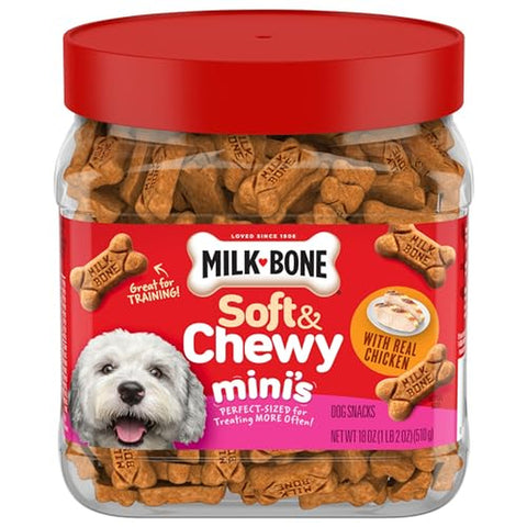 Soft & Chewy Mini�s Dog Treats Made with Real Chicken 18 oz