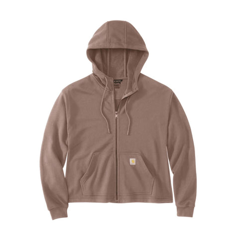 Soft Sepia Women's TENCEL� Fiber Series Loose Fit Full-Zip Sweatshirt 106837