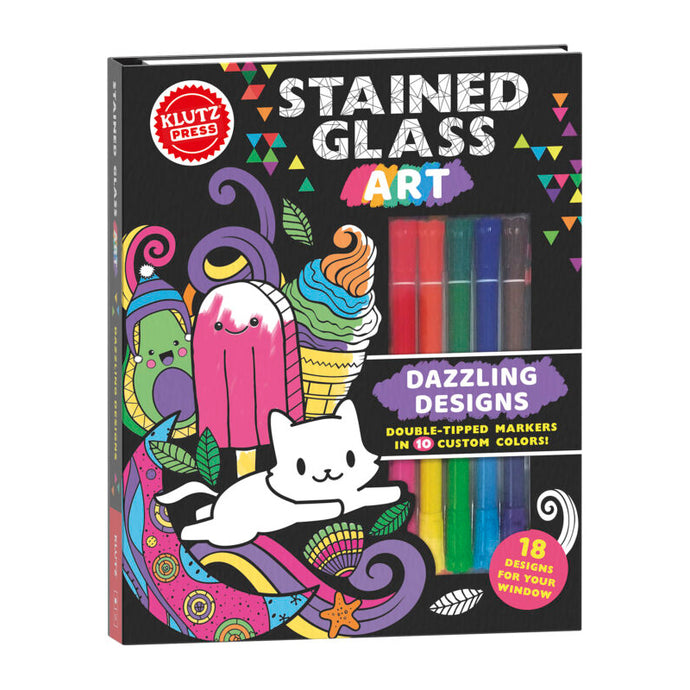 Stained Glass Art Activity Book