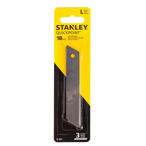 Quick Point Steel Utility Replacement Blade 4-1/4 in. L 3 Pc