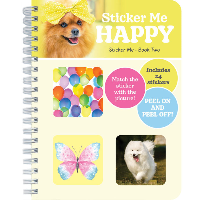 Faith View Creations Children's Sticker Me Happy Book 63874