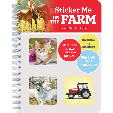 Faith View Creations Sticker Me On The Farm Book for Toddlers