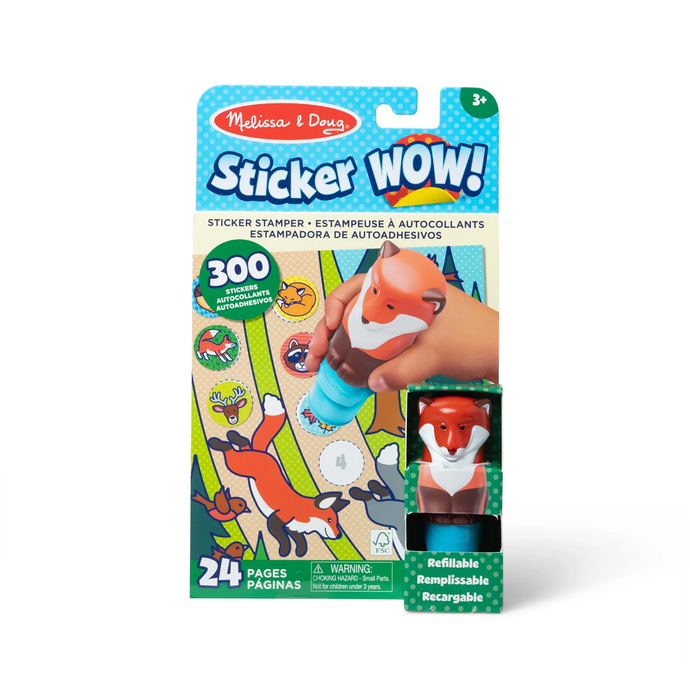 Sticker WOW! Activity Pad & Sticker Stamper - Fox 50841