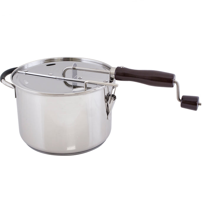 Stovetop popcorn maker.