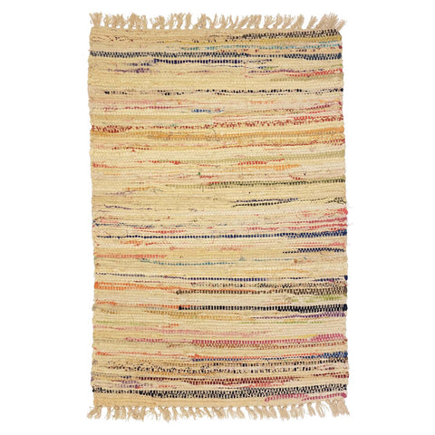 Sturbridge Rag Rug in Honey tan Color