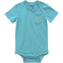 Summer Blue Infants' Short Sleeve Pocket Bodysuit CA5009
