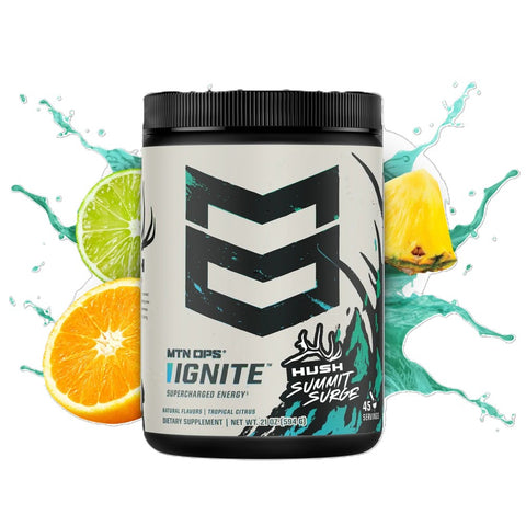MTN OPS Ignite energy drink mix in Summit Surge