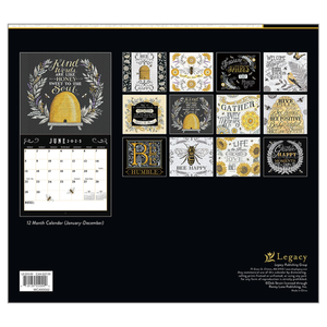 Sweet As a Bee 2025 Wall Calendar WCA