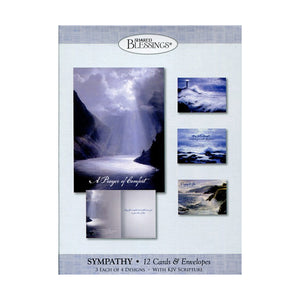 Sympathy Coastlines Boxed Cards