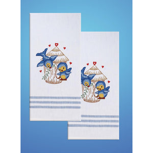 Bluebirds Towels