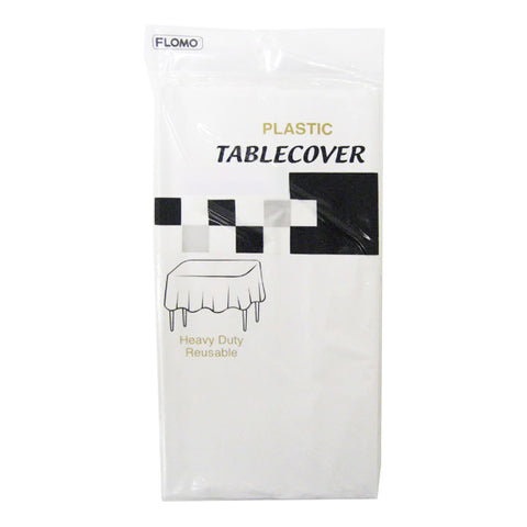 White Round Table Cover TC401