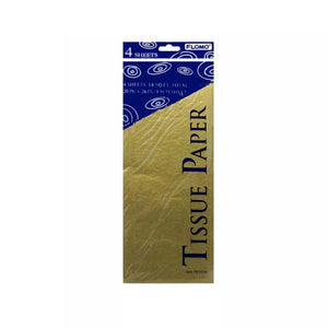 Gold Solid Tissue Paper TS1016