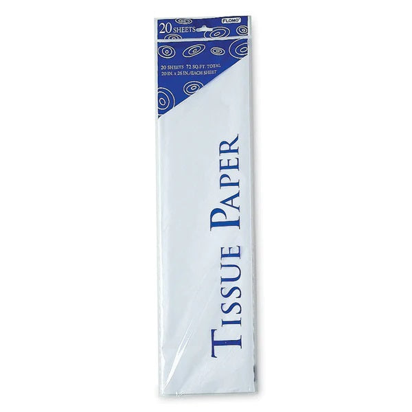 20-Sheet White Tissue Paper TS201L