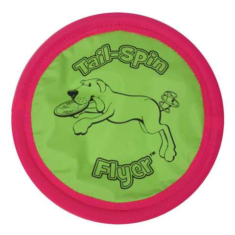 Tail-Spin Flyer Frisbee Dog Toy