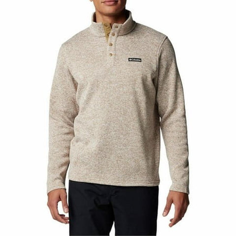 Men's Alto Pass Half Snap Sweater Fleece 2095731 Tan