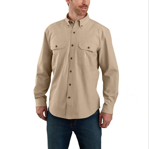 Men's Chambray Long-Sleeve Shirt 104368