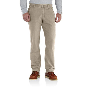 Tan Men's Rugged Flex Rigby Canvas Work Pants 102291 Additional Colors