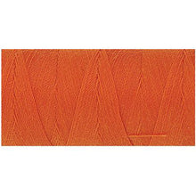 Tangerine color Mettler thread.