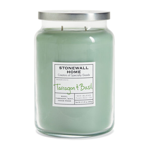 Tarragon and Basil 21.25 oz Soy Blend Candles