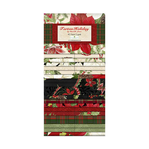 Tartan Holiday Collection 40 Karat Cotton Fabric Strips 840-768-840