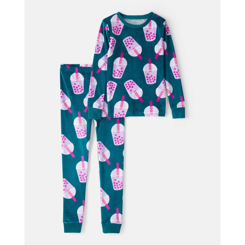 Girls' DreamPlush Snug Fit 2-Piece Pajamas 3U063510