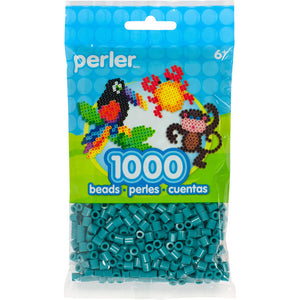 Teal beads