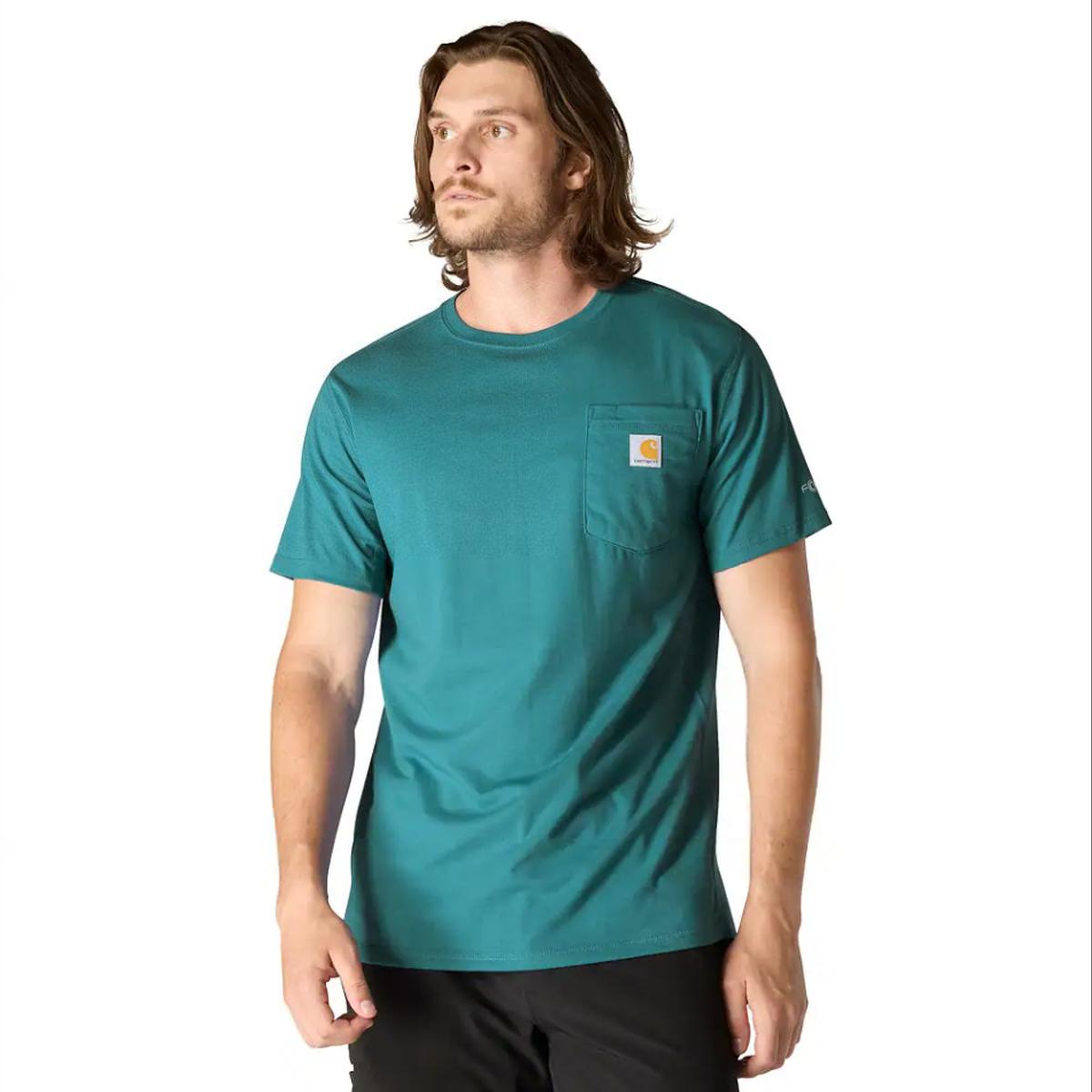 Carhartt Men's Carhartt Force Short-Sleeve Pocket T-Shirt 106652