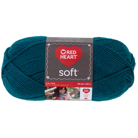 Teal Soft Yarn.