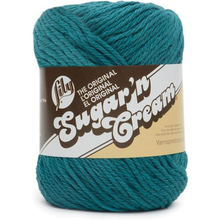 Teal Sugar 'N Cream Yarn Solids 4 oz 102018