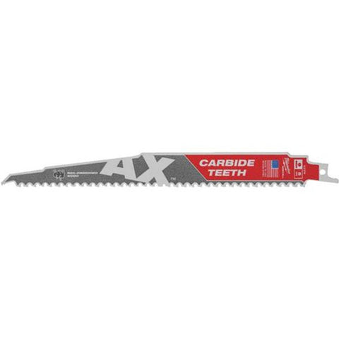 The Ax With Carbide Teeth Sawzall Blade
