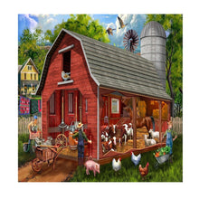 The Old Red Barn Puzzle 23064 closer view