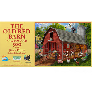 The Old Red Barn Puzzle 23064 Box Cover