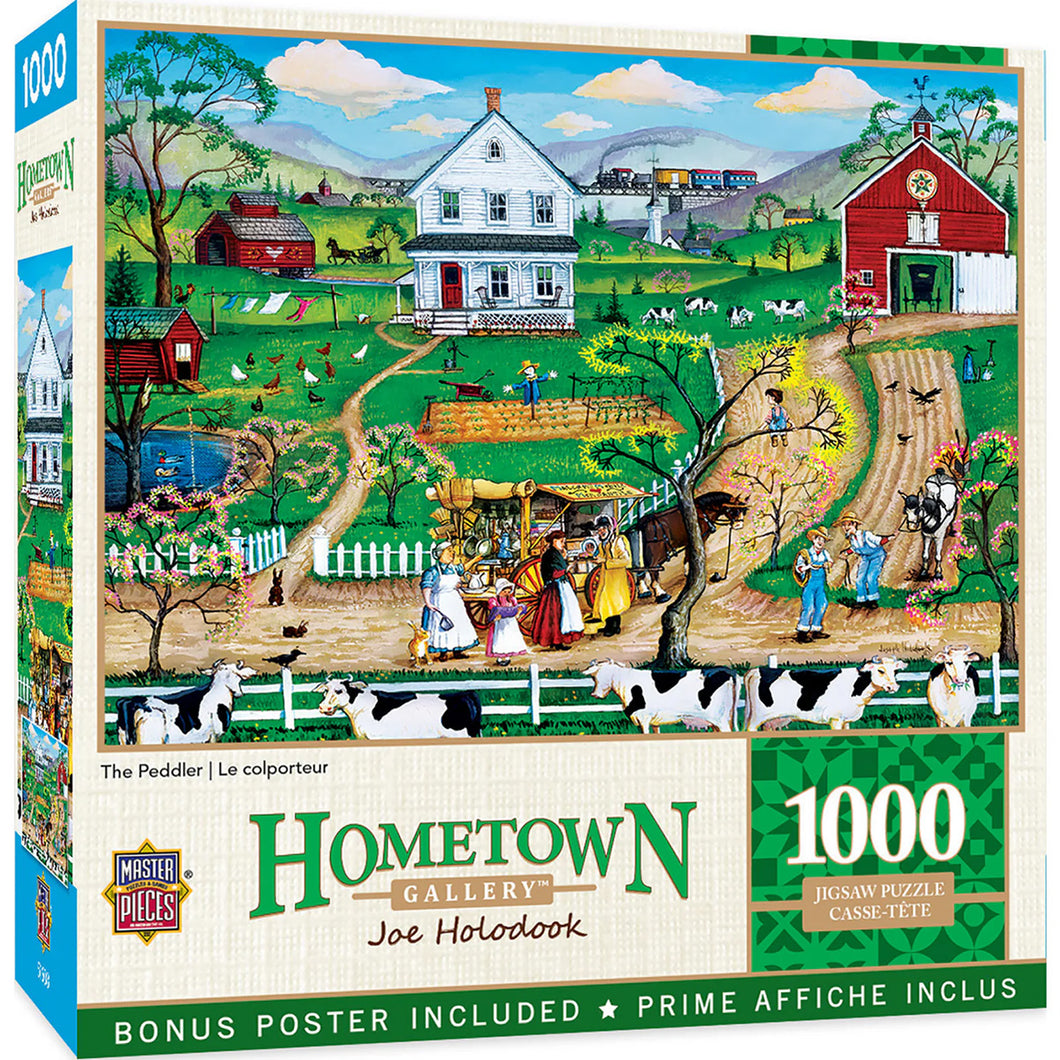 The Peddler 1000 PC Puzzle 72123 Front