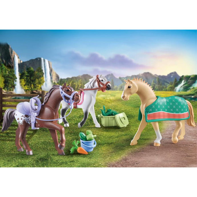 Three Horse Set 71356 Box art