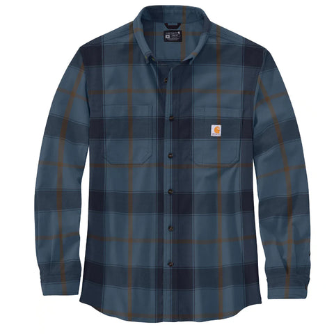 thundercloud, Men's Big and Tall Rugged Flex Relaxed Fit Midweight Flannel Long-Sleeve Plaid Shirt 106352