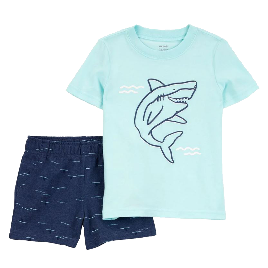 Toddler Boys' 2-Piece Shark Outfit Set S479710