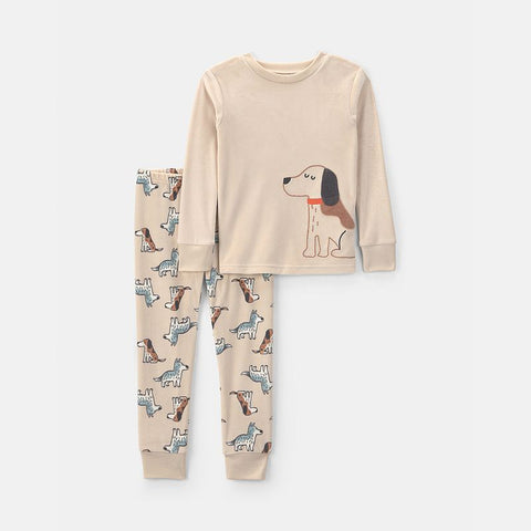 Toddler Boys 2-Piece DreamPlush Snug Fit Pajama Set 2W146310