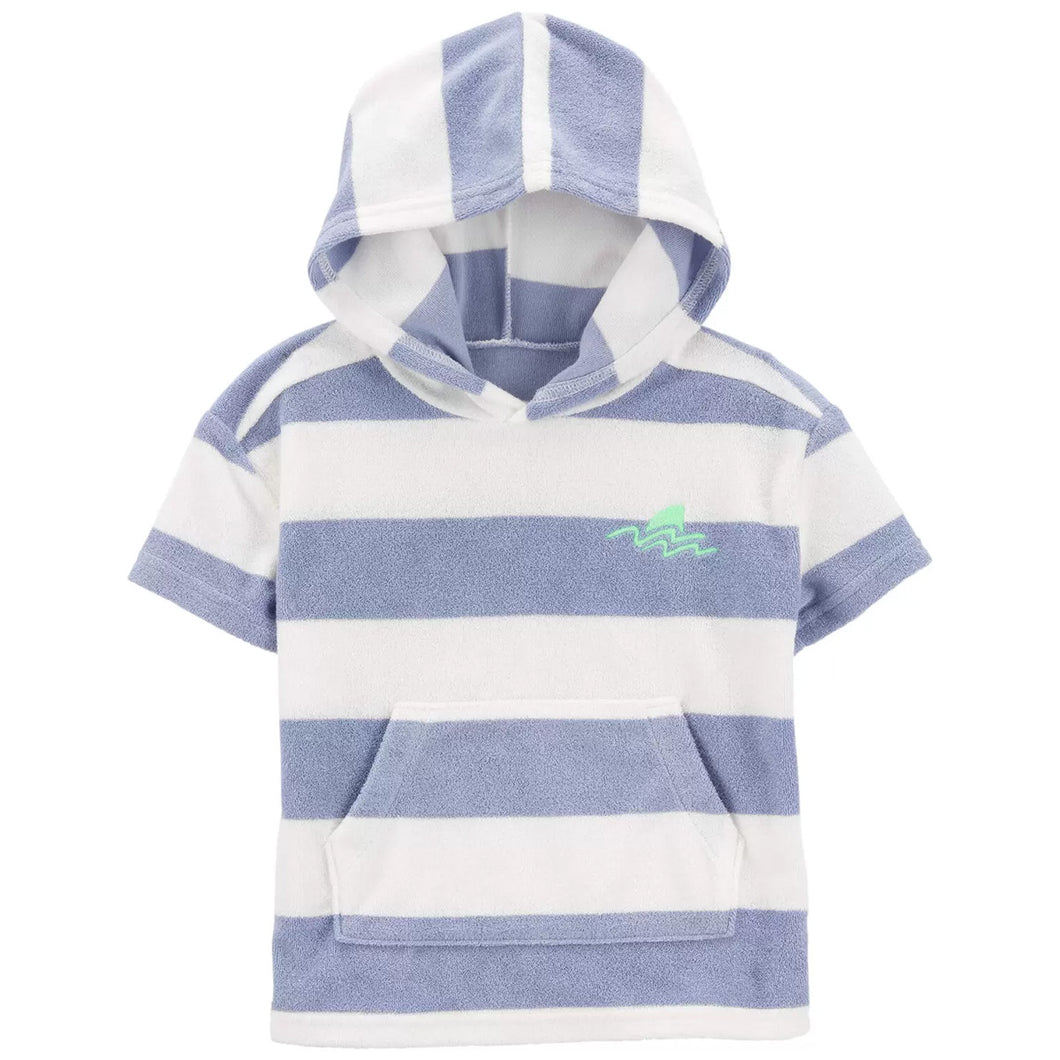 Toddler Boys' Shark Hooded Tee 2R049310