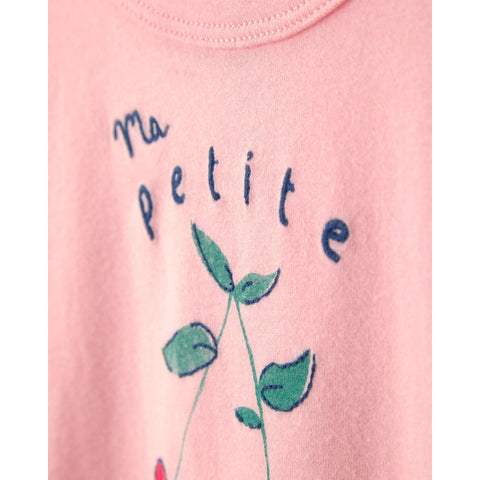 Toddler Girl Cherry Top - Pink