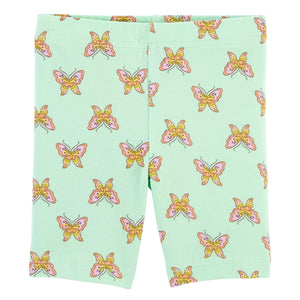 Toddler Girls' Butterfly Print Bike Shorts 2Q995010
