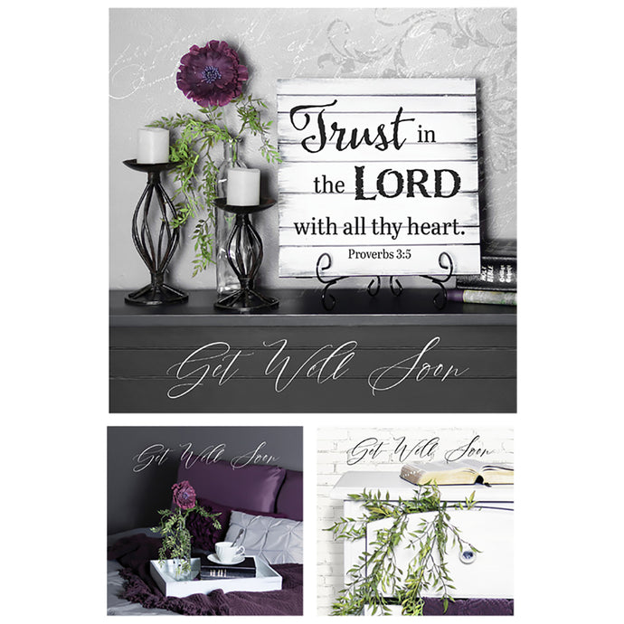 Inspirational Cards Trust in the Lord CH2205