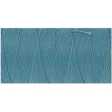 Turquoise Blue thread.