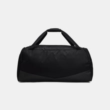 Back of Black Under Armour Undeniable 5.0 Duffle Bag