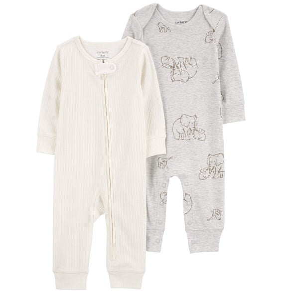 Unisex Baby 2-Pack Jump suit Set 1R195210-020